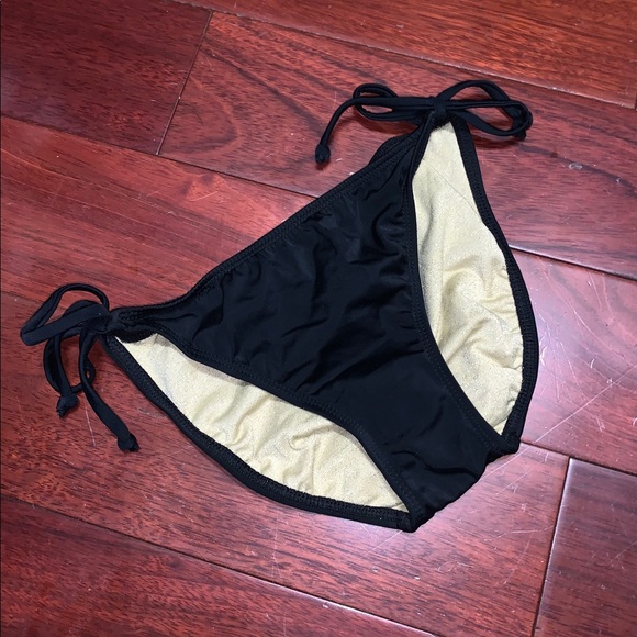 ATHLETA BRAND Black String Bikini Bottom - Picture 4 of 7